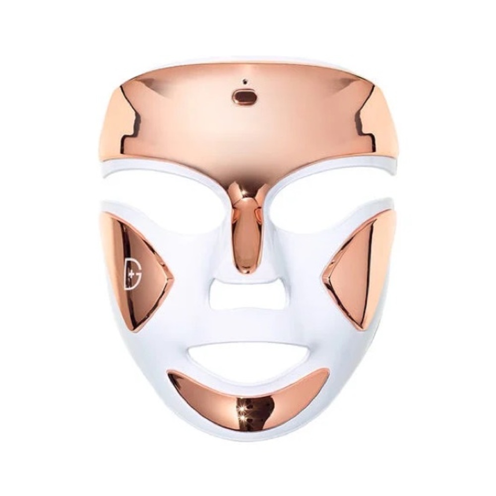 Luxurious Rose Gold LED Facial Mask